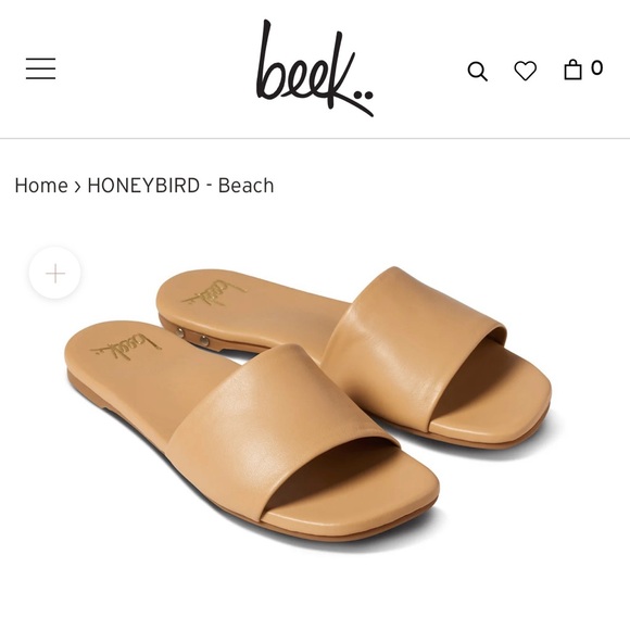 BEEK Honeybird Leather Slide Sandal - Picture 5 of 6